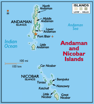 Andaman Island Map